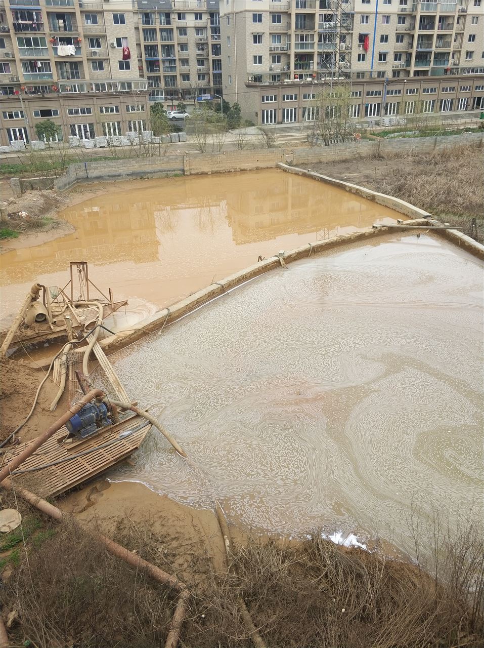乐平沉淀池淤泥清理-厂区废水池淤泥清淤